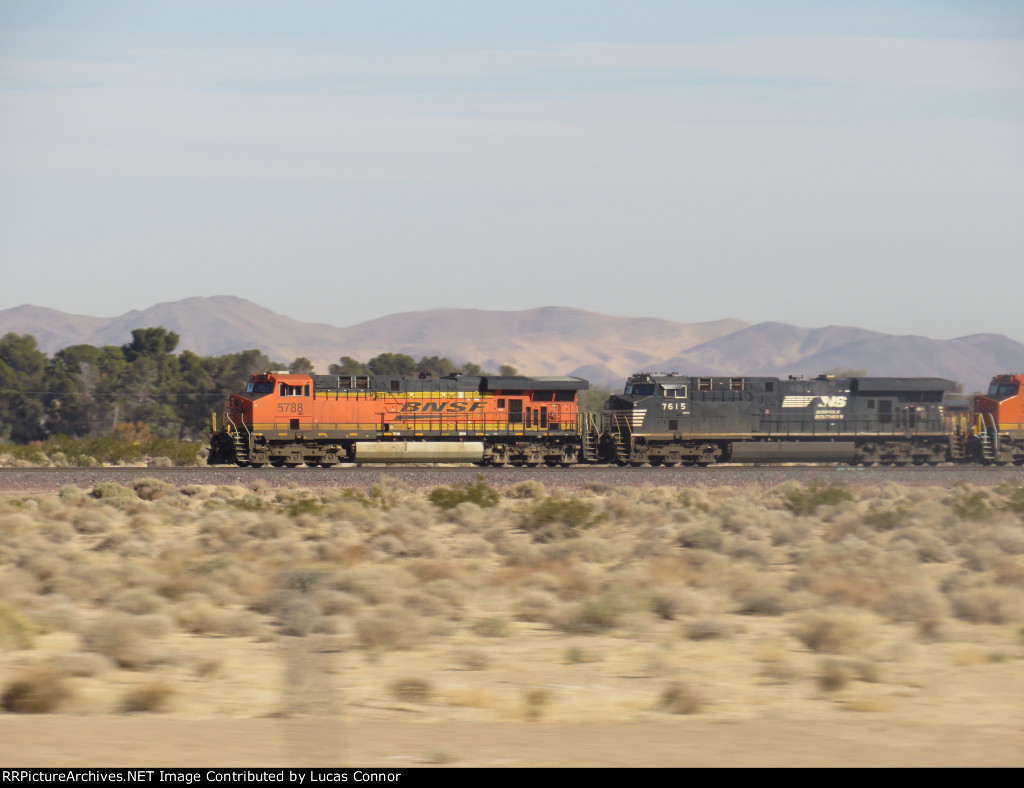 BNSF & NS Westbound